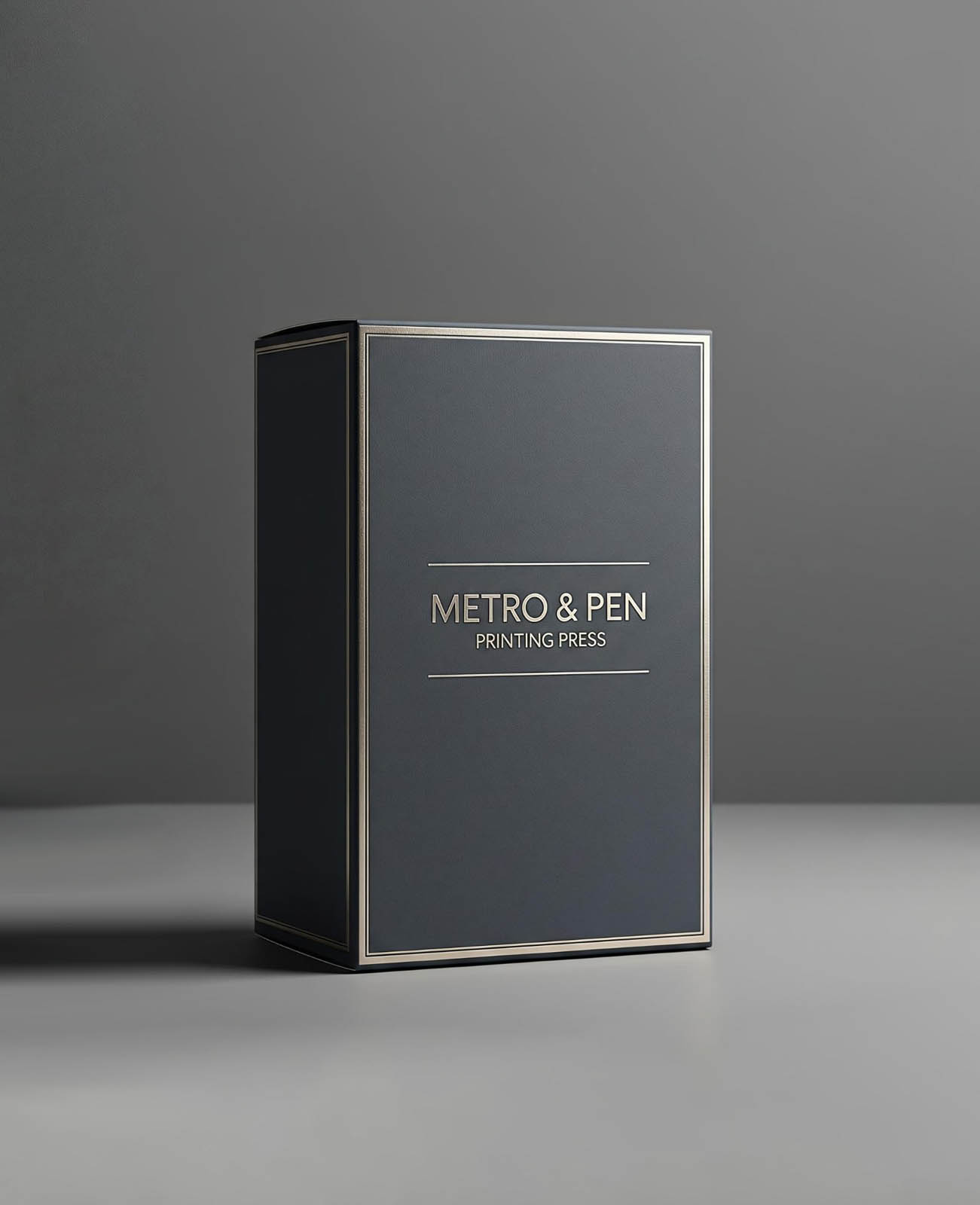 Premium custom perfume box packaging with logo printing in UAE